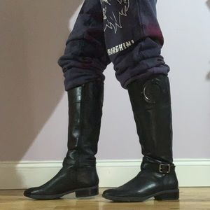 Vince Camuto leather riding boots